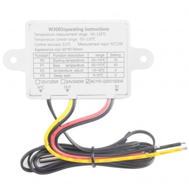 Терморегулятор цифровой XH-W3002 220V