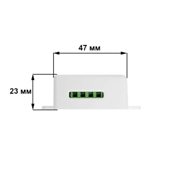 Перемикач дистанційний, реле, 433 МГц, RF, 90-250V, 10A (міні)