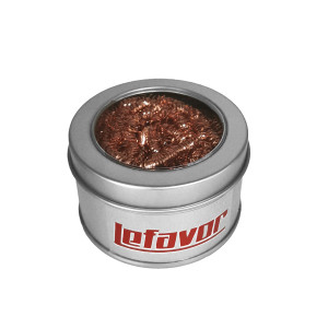 Очищувач жала паяльника в банці, мідний, Lefavor