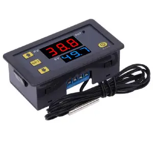 Терморегулятор W3230 12V 10А (-50 - +110°C) программируемый