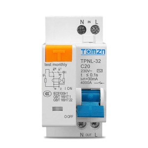 Автомат диференціальний 230V 20A (TPNL-32-С20, TOMZN)