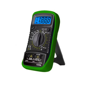 Цифровий мультиметр LEFAVOR XL830L, тестер, з прозвонкою (зелений)