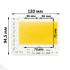 Світлодіодна матриця 100W COB (вбудований драйвер) 3000К 220V
