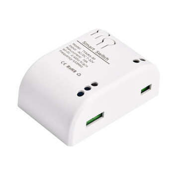 Дистанційний перемикач Wi-Fi+433 МГц 7-32V DC, керування 0-250V 10А