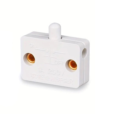 Выключатель мебельный на открытие/закрытие дверей 220V 1А белый