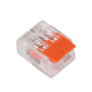 Клеммный блок для сращивания 2pin самозажимной 0,14-4мм² 32А 450V