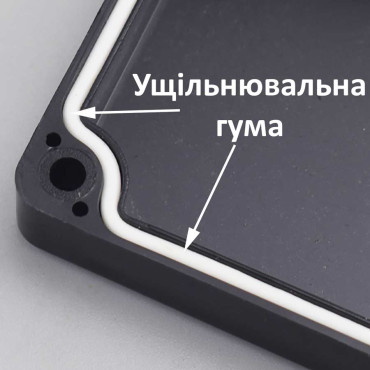 Корпус 100*68*50мм IP66, черный
