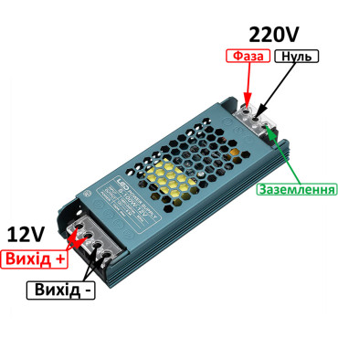 Блок питания 100W 12V 8,3A CN