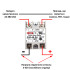 Твердотельное реле, однофазное SSR-40DA 40А 3-32V DC 24-380V AC