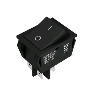 Переключатель KCD4, кнопка 31*25 мм 12-230В 40А