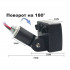 Датчик движения (угол обнаружения 160°) IP54 220V, черный, с регулировками