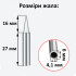 Паяльник 80 Вт з регулюванням температури 180-500С°, з LCD-дисплеєм (синій) 230V LEFAVOR