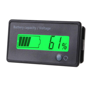 Индикатор уровня заряда аккумуляторной батареи 12V – 84V (с настройками)