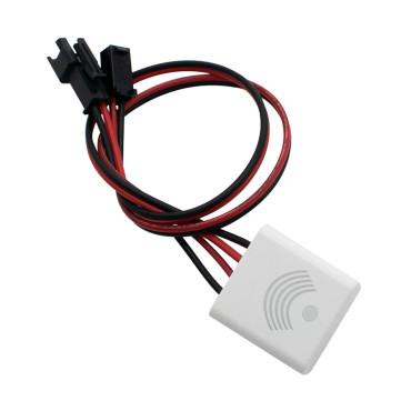 Датчик руху мікрохвильовий 5,8GHz, 3-24V, макс. 50W, до 3 метрів