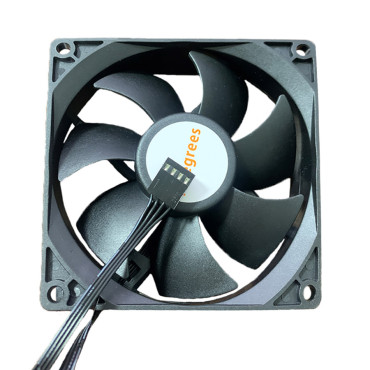 Вентилятор охолодження 4pin 12V DC 2,6W 800-2000RPM тихий (21дБ) 9025