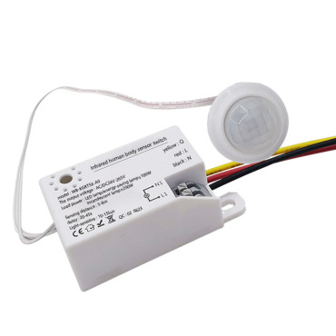 Датчик руху врізний кут виявлення 110° 24V DC 230V AC