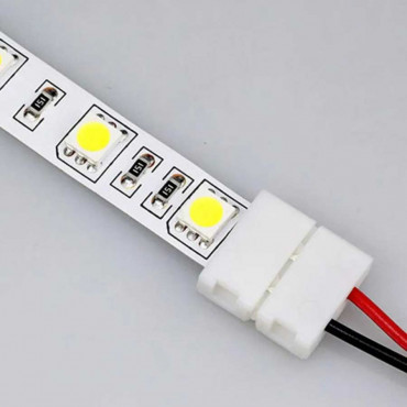 Соединитель XC11 для LED лент 10мм "клипса-провод-клипса"