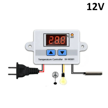 Терморегулятор цифровой XH-W3001 12V