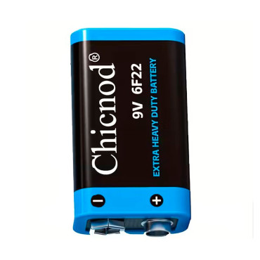 Цинк-карбонова (сольова) батарея 6F22 9V (тип "крона") CHICNOD, що не перезаряджається