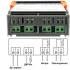 Терморегулятор STC-1000, 220V, два реле 10А, термостат, контроллер температуры