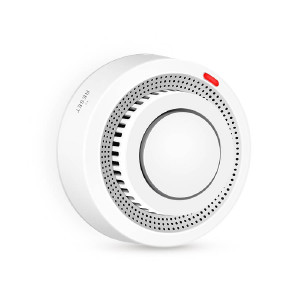 Датчик дыма Tuya, Wi-Fi (белый) с сиреной 85дБ