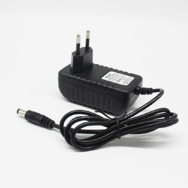 Блок питания с 220V на 12V 2A чёрный (выход 5,5*2,1мм)