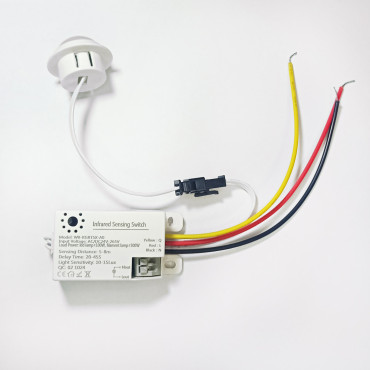 Датчик руху врізний кут виявлення 110° 24V DC 230V AC