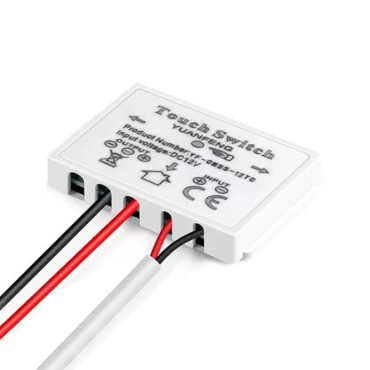 Сенсорний перемикач для дзеркала, скла, димер, 12V, 3A