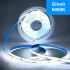 Светодиодная лента COB/FOB 320 led/м 12V 8мм холодный белый 6000К 5м